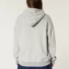 Oversize-Hoodie mit Fußball-Grafik