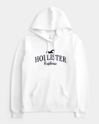 Oversize-Hoodie mit Logo-Grafik