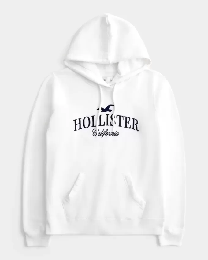 Oversize-Hoodie mit Logo-Grafik Oversize-Hoodie mit Logo-Grafik