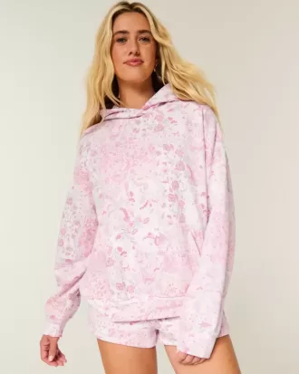 Oversize-Hoodie mit Muster Oversize-Hoodie mit Muster