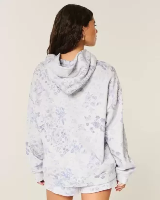 Oversize-Hoodie mit Muster Oversize-Hoodie mit Muster