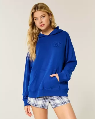 Oversize-Kapuzenpullover mit Grafik „Class of ’26“