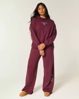 Oversize-Kapuzenpullover mit Grafik „Class of ’26“