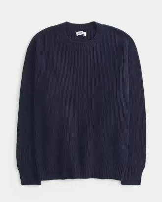 Oversize-Pullover mit Rundhalsausschnitt Oversize-Pullover mit Rundhalsausschnitt