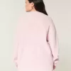 Oversize-Pullover mit Rundhalsausschnitt Oversize-Pullover mit Rundhalsausschnitt