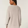 Oversize-Pullover mit Rundhalsausschnitt Oversize-Pullover mit Rundhalsausschnitt