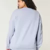 Oversize-Sweatshirt mit Gameday-Grafik und eingekerbtem Ausschnitt Oversize-Sweatshirt mit Gameday-Grafik und eingekerbtem Ausschnitt
