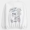 Oversize-Sweatshirt mit Rundhalsausschnitt und Grafik für den Abschlussjahrgang 2025 Oversize-Sweatshirt mit Rundhalsausschnitt und Grafik für den Abschlussjahrgang 2025