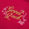 Oversize-Sweatshirt mit schulterfreiem Schnitt und Grafik zum Mondneujahr Oversize-Sweatshirt mit schulterfreiem Schnitt und Grafik zum Mondneujahr