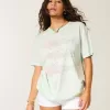 Oversize-T-Shirt mit Fisch-Grafik Oversize-T-Shirt mit Fisch-Grafik