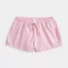 Oxford-Shorts aus Baumwolle mit Bindeband Oxford-Shorts aus Baumwolle mit Bindeband