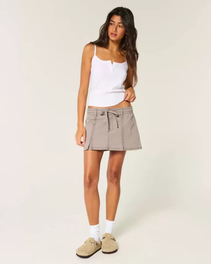 Plissierter Minirock Plissierter Minirock