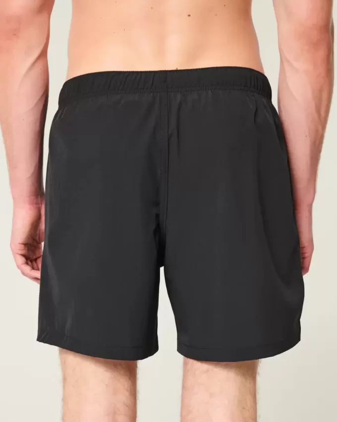 Puerto Viejo Grafik Volley Badehose bis zur Mitte des Oberschenkels Puerto Viejo Grafik Volley Badehose bis zur Mitte des Oberschenkels