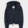 Puffer-Bomberjacke mit Kunstpelzbesatz Puffer-Bomberjacke mit Kunstpelzbesatz