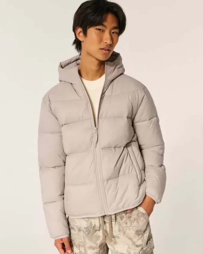 Pufferjacke mit Kapuze Pufferjacke mit Kapuze