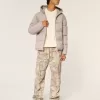 Pufferjacke mit Kapuze Pufferjacke mit Kapuze