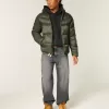 Pufferjacke mit Kapuze Pufferjacke mit Kapuze