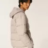 Pufferjacke mit Kapuze Pufferjacke mit Kapuze