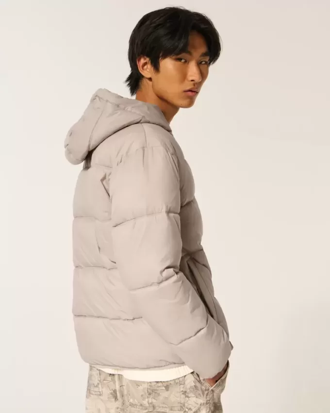 Pufferjacke mit Kapuze Pufferjacke mit Kapuze