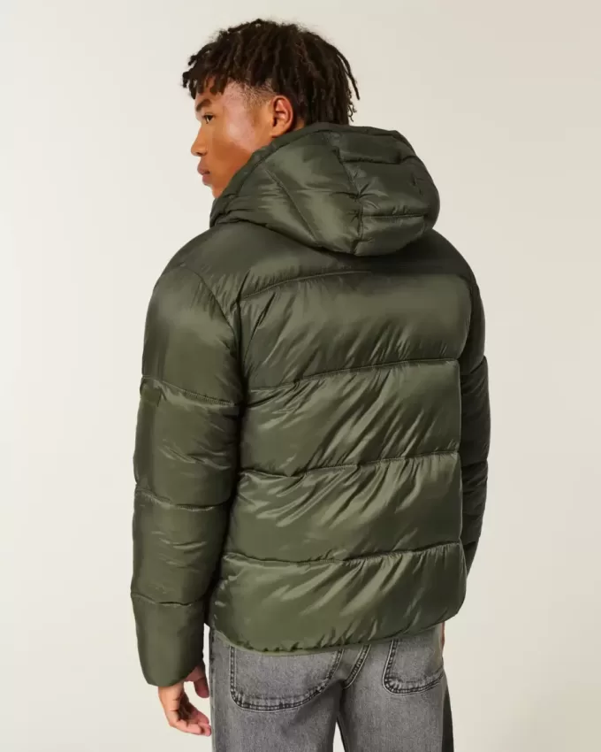 Pufferjacke mit Kapuze Pufferjacke mit Kapuze