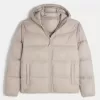 Pufferjacke mit Kapuze Pufferjacke mit Kapuze