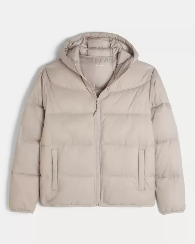 Pufferjacke mit Kapuze Pufferjacke mit Kapuze
