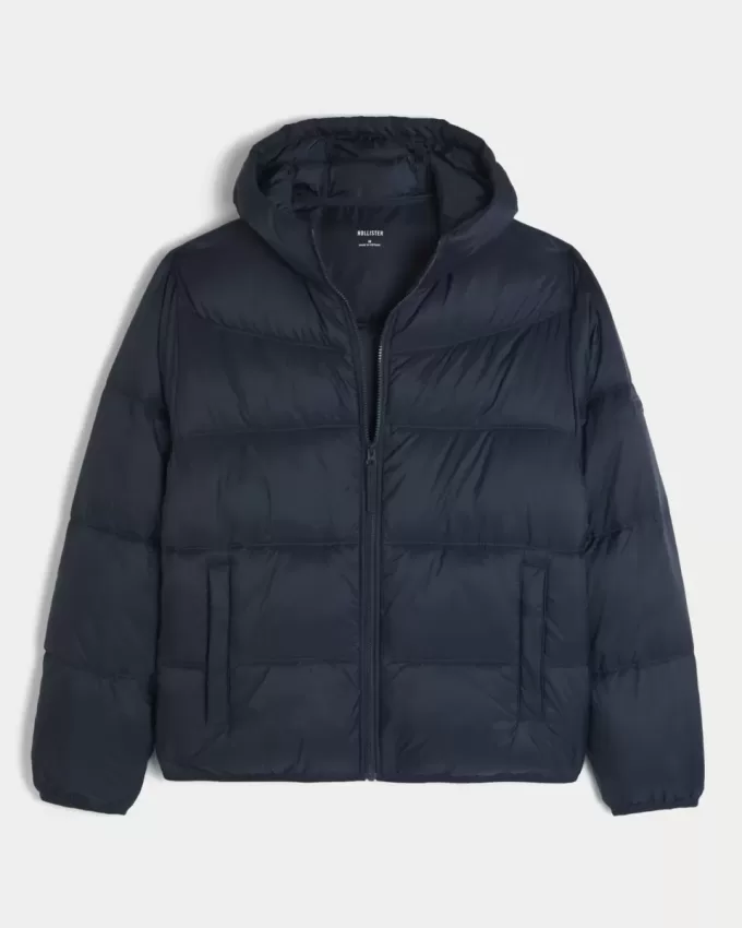 Pufferjacke mit Kapuze Pufferjacke mit Kapuze