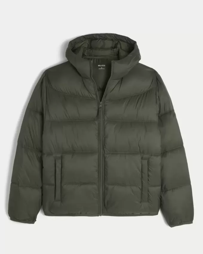 Pufferjacke mit Kapuze Pufferjacke mit Kapuze