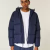 Pufferjacke mit Kunstpelzfutter Pufferjacke mit Kunstpelzfutter