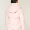 Pufferjacke mit Kunstpelzfutter Pufferjacke mit Kunstpelzfutter