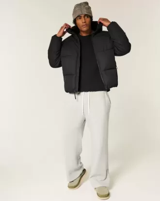 Pufferjacke mit Kunstpelzfutter