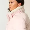 Pufferjacke mit Kunstpelzfutter Pufferjacke mit Kunstpelzfutter