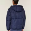 Pufferjacke mit Kunstpelzfutter Pufferjacke mit Kunstpelzfutter