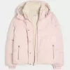 Pufferjacke mit Kunstpelzfutter Pufferjacke mit Kunstpelzfutter