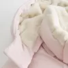 Pufferjacke mit Kunstpelzfutter Pufferjacke mit Kunstpelzfutter