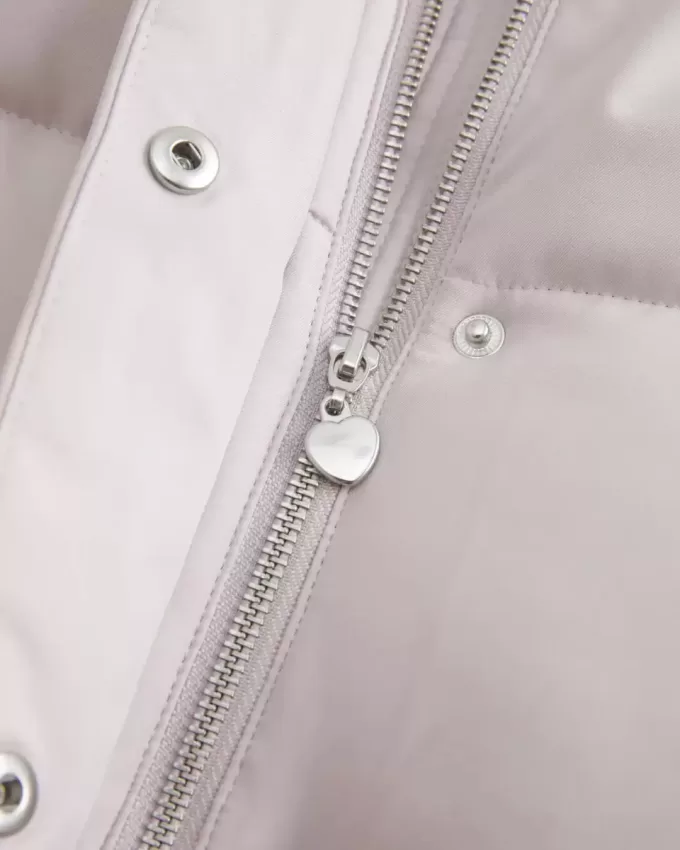 Pufferjacke mit Kunstpelzfutter Pufferjacke mit Kunstpelzfutter