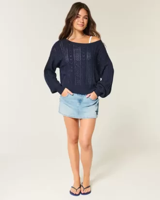 Pullover mit Zopfmuster