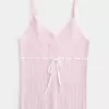 Pullover-Tanktop mit Bindeband vorne
