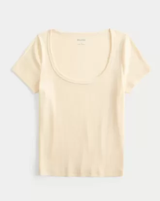 Rundhals-T-Shirt