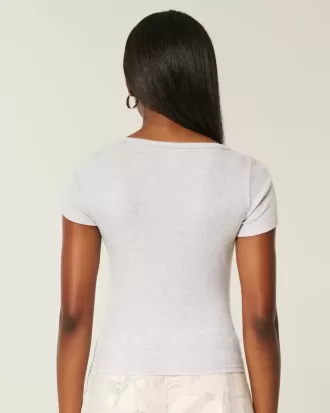 Rundhals-T-Shirt