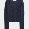 Rundhals-Top mit durchgehender Spitze Rundhals-Top mit durchgehender Spitze