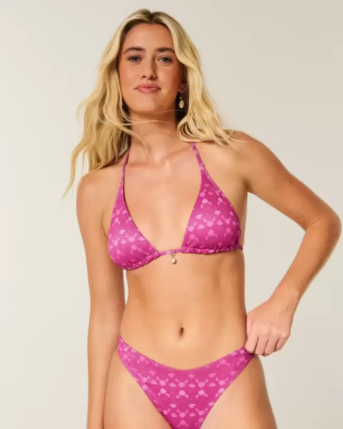 Schimmerndes Multiway-Triangel-Bikinioberteil Schimmerndes Multiway-Triangel-Bikinioberteil