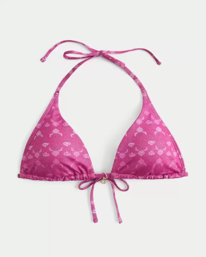 Schimmerndes Multiway-Triangel-Bikinioberteil Schimmerndes Multiway-Triangel-Bikinioberteil