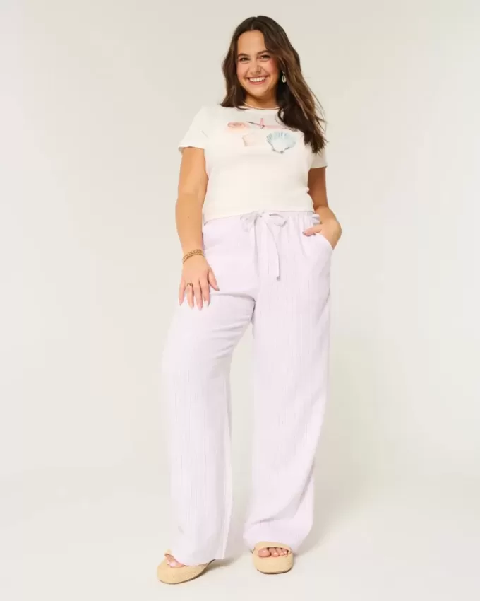 Schlupfhose aus Leinenmischung Schlupfhose aus Leinenmischung