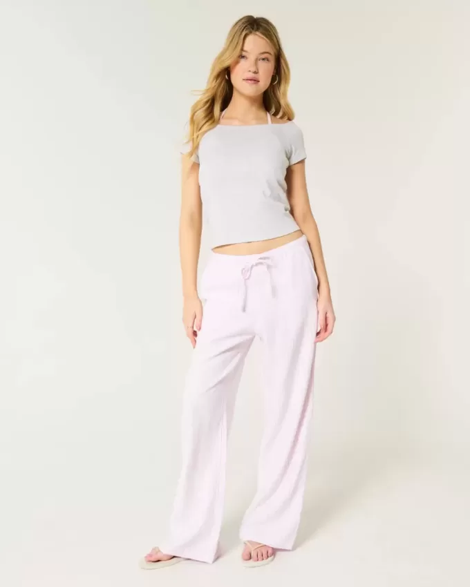 Schlupfhose aus Leinenmischung Schlupfhose aus Leinenmischung