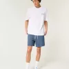 Schlupfshorts aus Leinenmischung Schlupfshorts aus Leinenmischung