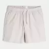 Schlupfshorts aus Leinenmischung bis zur Mitte des Oberschenkels Schlupfshorts aus Leinenmischung bis zur Mitte des Oberschenkels