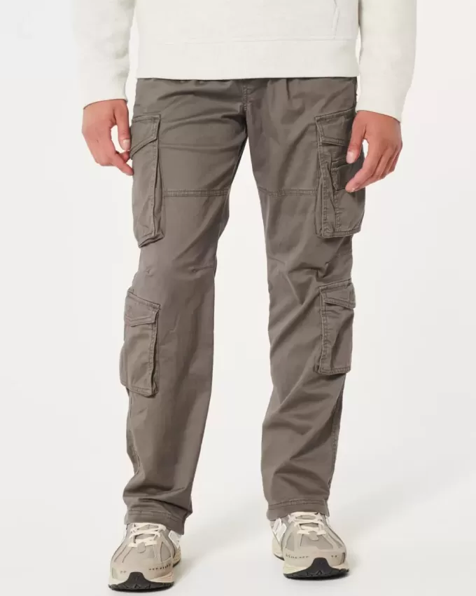 Schmale, gerade Cargohose Schmale, gerade Cargohose