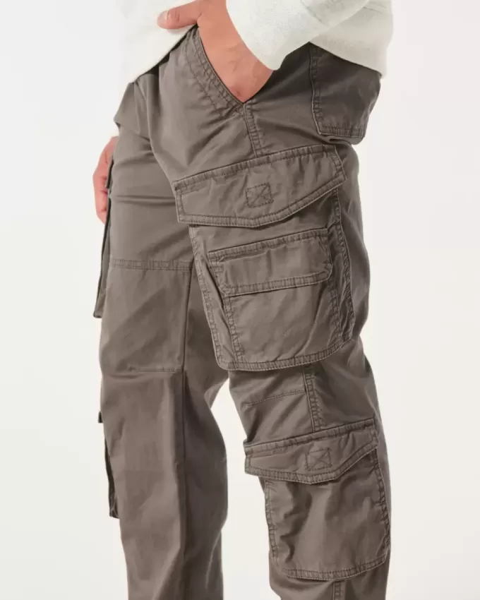 Schmale, gerade Cargohose Schmale, gerade Cargohose