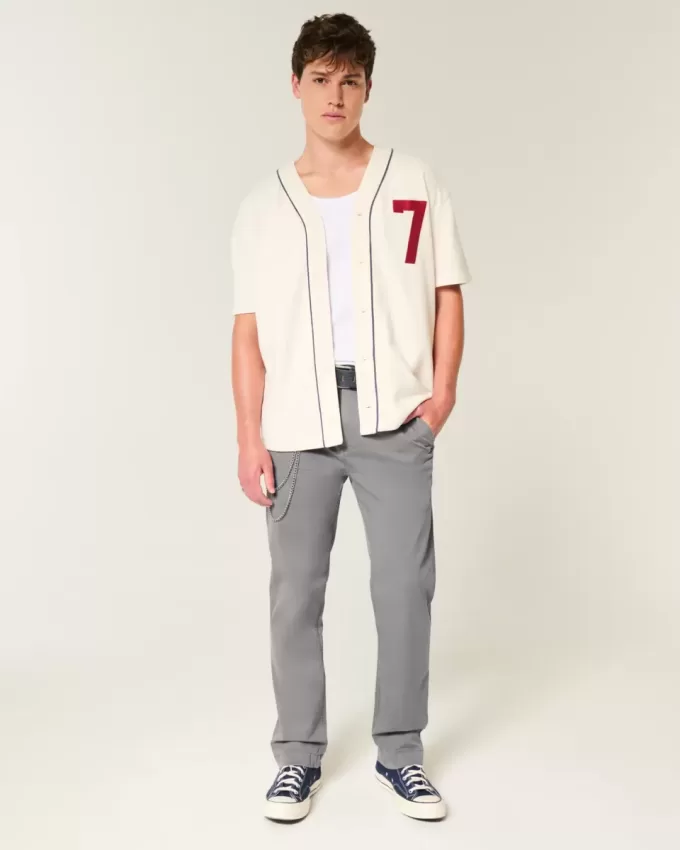 Schmale, gerade Chinohose Schmale, gerade Chinohose
